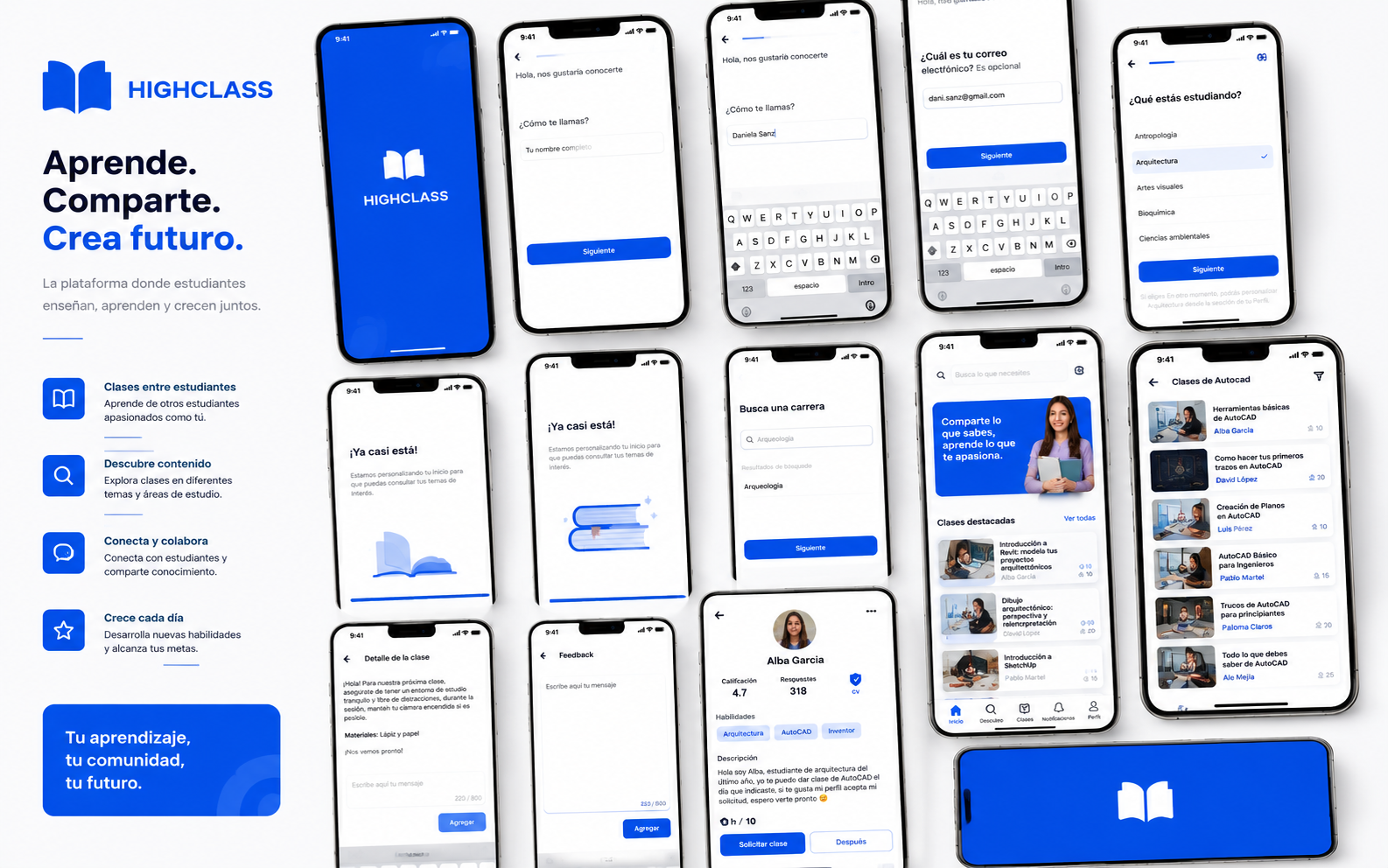 Highclass — Proyecto de Diseño UX/UI