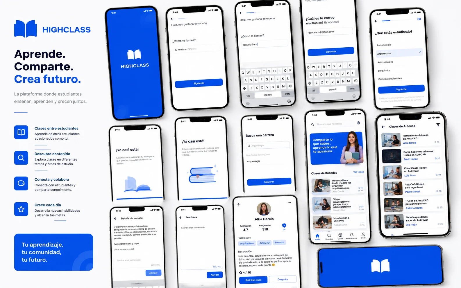 Highclass — Proyecto de Diseño UX/UI